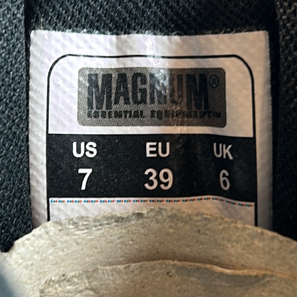 NWT Men’s Magnum 8 Inch WP Stealth Force Boot with Side Zipper Size 7M - Picture 9 of 15